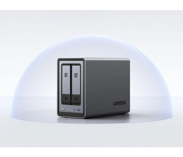 UGREEN DXP2800 2-dyskowy N100 8GB - 1515514 - zdjęcie 3